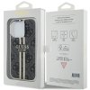 Guess GUHCP15LH4PSEGK iPhone 15 Pro 6.1 czarny/black hardcase IML 4G Gold Stripe